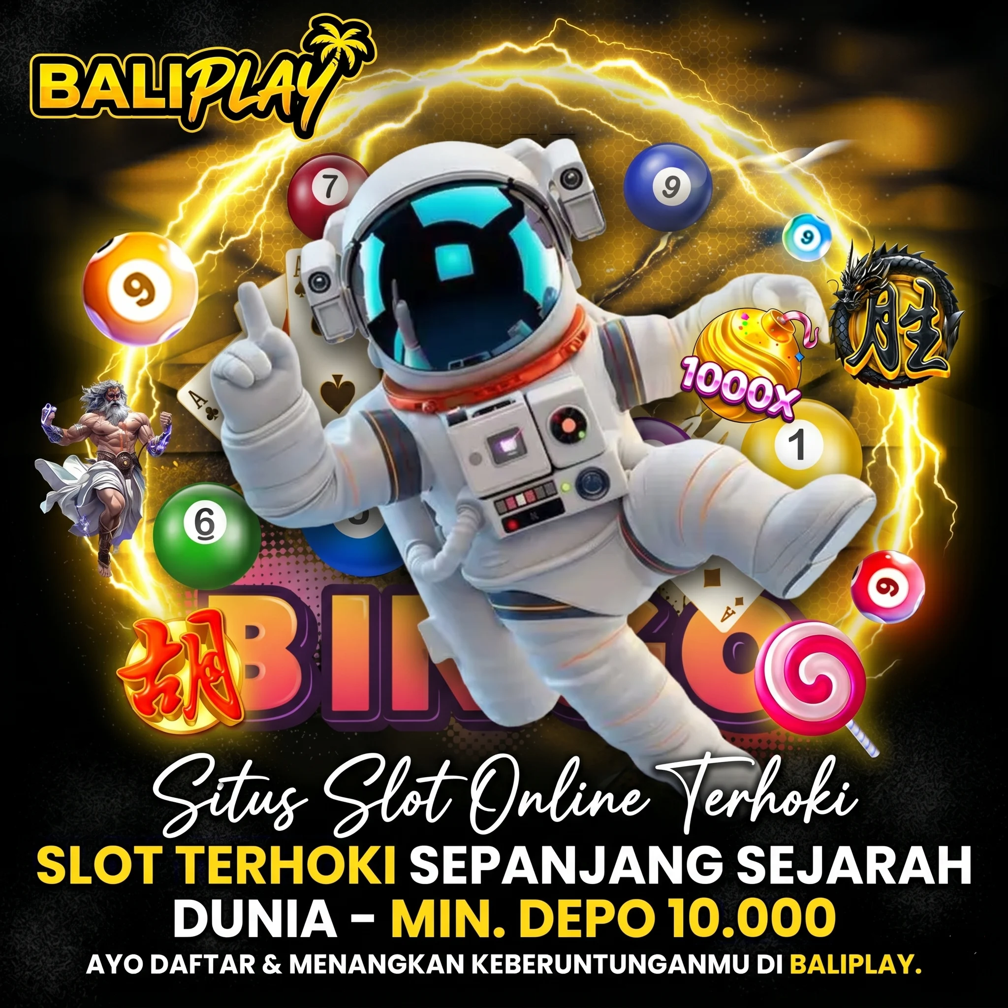 BALIPLAY: Situs Slot Online Terhoki Sepanjang Sejarah Dunia